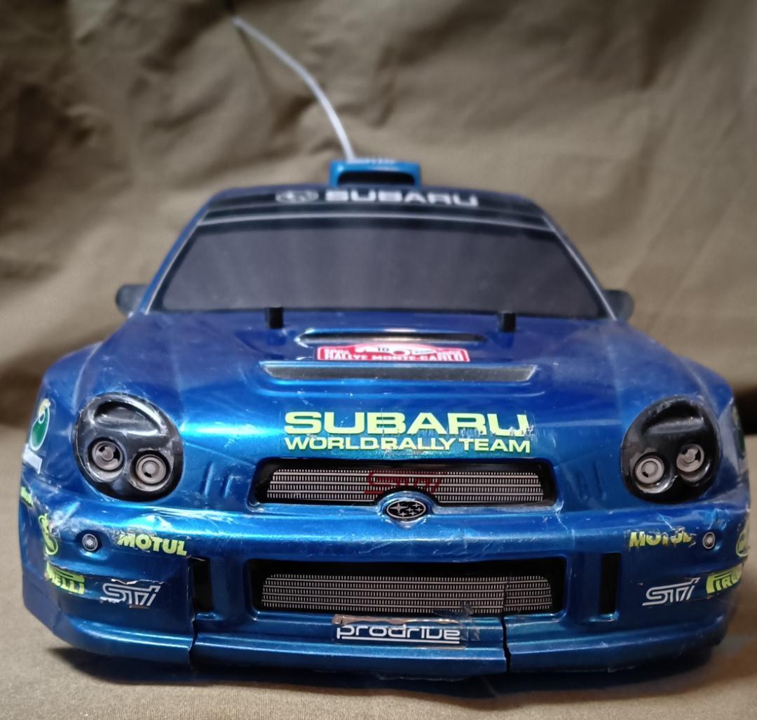 1/10 エンジンRCカー インプレッサ / 簡易清掃 / おまけ付き