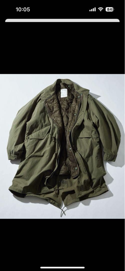 FREAK'S STORE ビッグシルエットM-65ライナーセットモッズコート