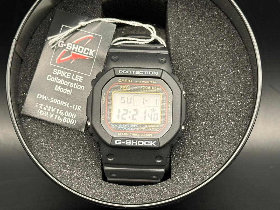 CASIO G-SHOCK スパイクリー 25周年 DW-5000SL-1JR