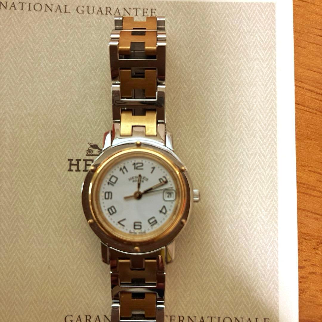 エルメス時計HERMES CL4.220クリッパーレディース