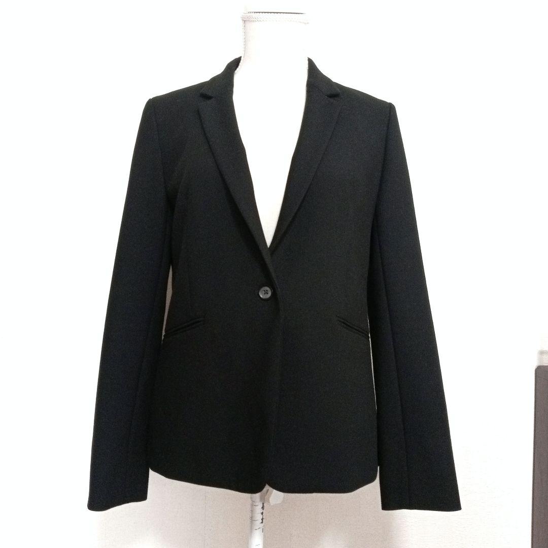 グリーンレーベルリラクシング テーラードジャケット パンツスーツ　黒　40