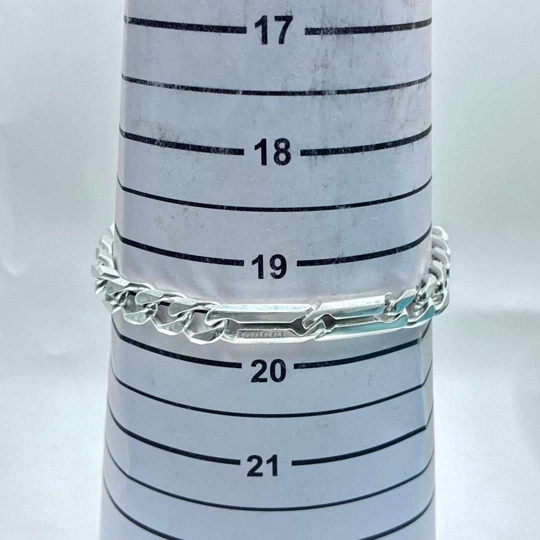 【美品】GUCCI グッチ　ノットインフィニティ　ブレスレット　喜平　サイズ19