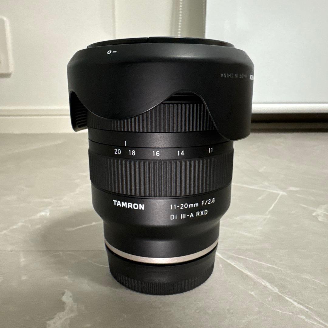 【美品】TAMRON 11-20mm F2.8 SONY eマウント