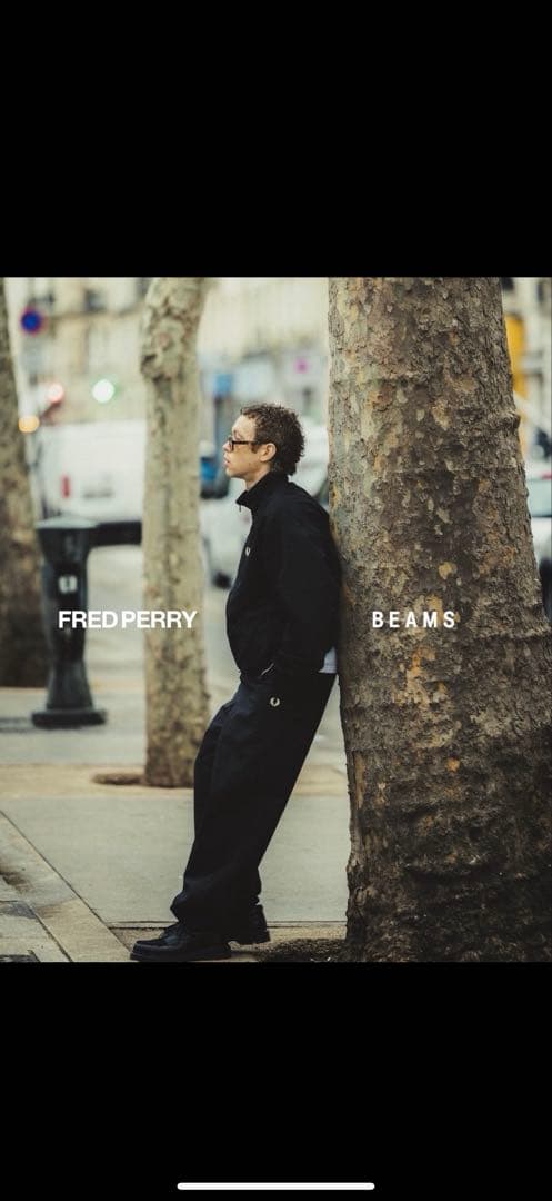 そ*め様 BEAMS FRED PERRY シェルジャケット＆パンツ M 202