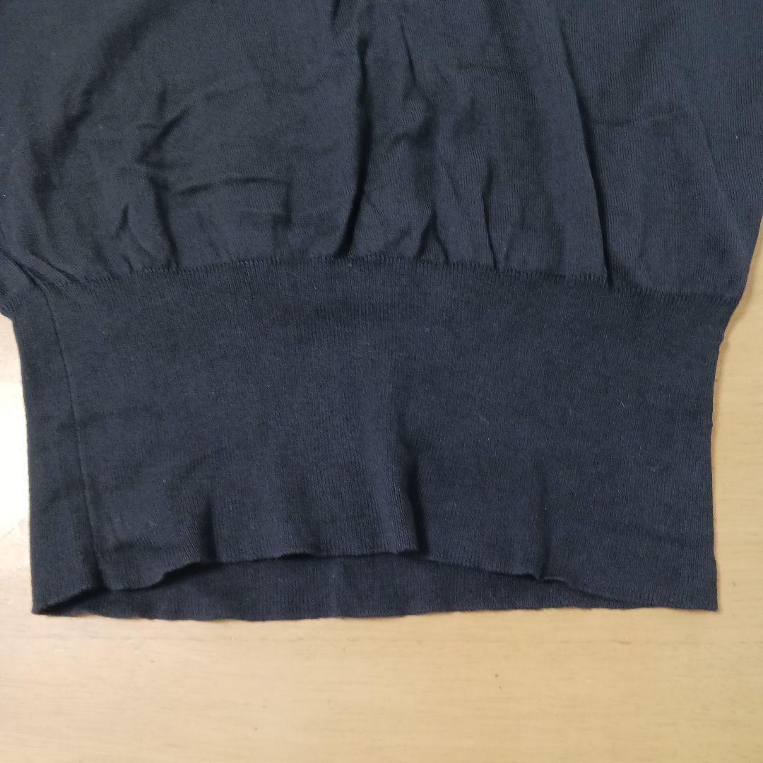 Vivienne Westwood　ニット　ブラック　オーブ刺繍　ロゴ