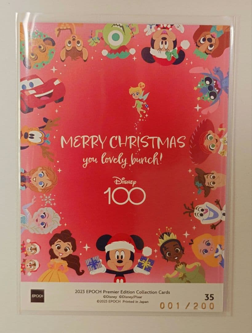 ディズニー100周年記念：Disney100 EPOCH コレクションカード