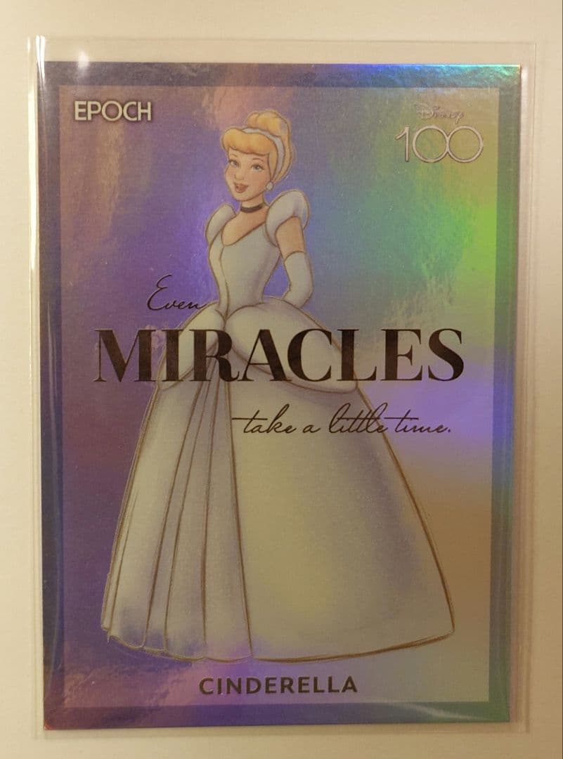 ディズニー100周年記念：Disney100 EPOCH コレクションカード