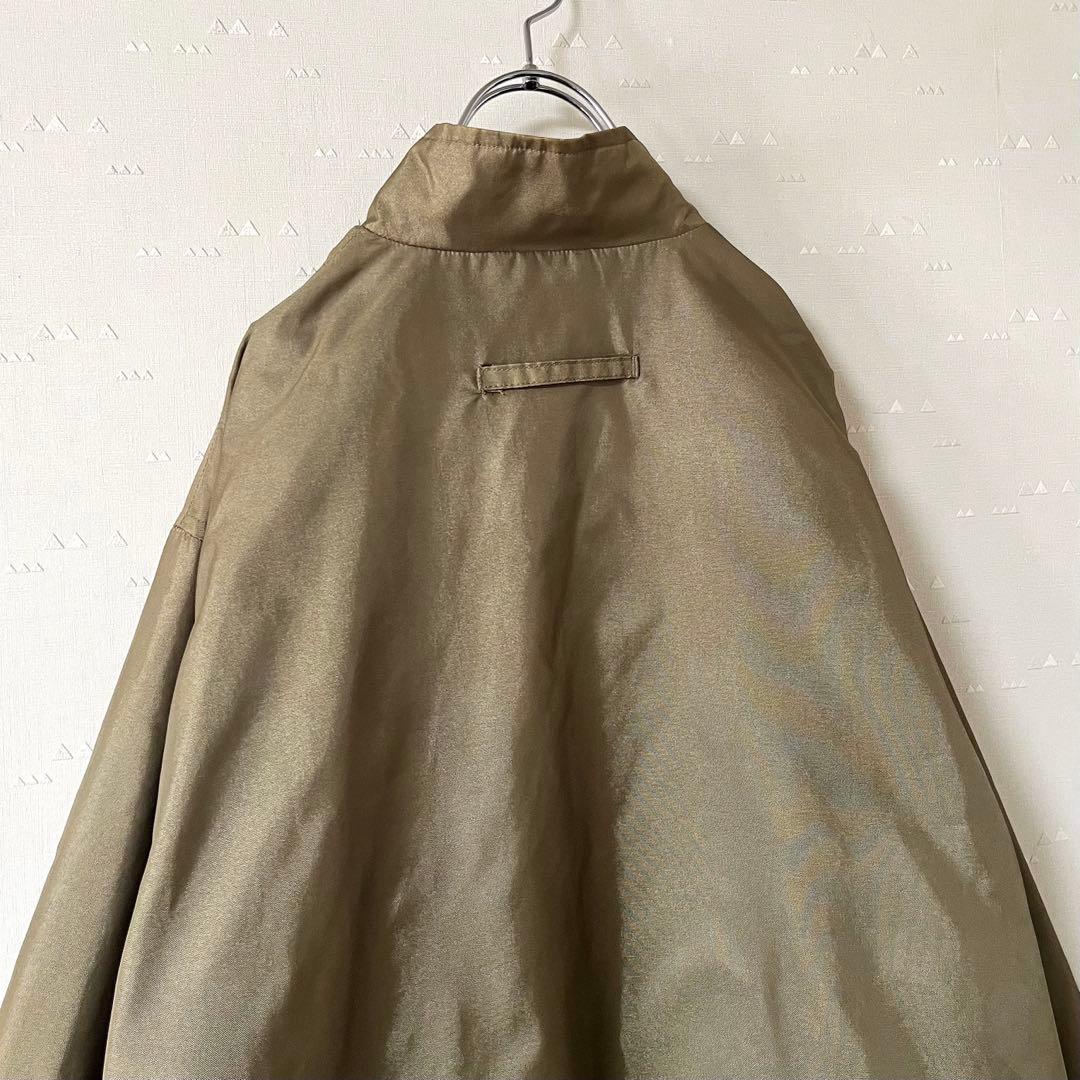 古着 90's オールド ステューシー ナイロンジャケット オリーブ コヨーテ