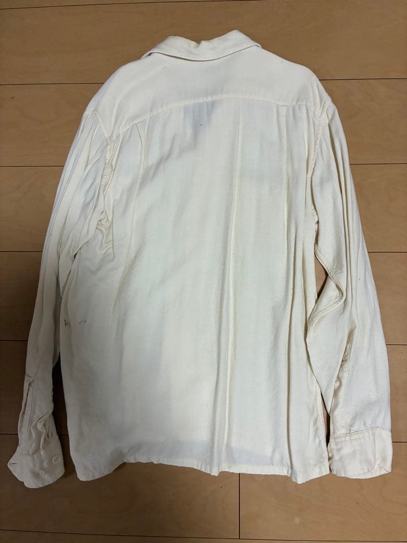 50's Golden Needle オープンカラーシャツ　単色