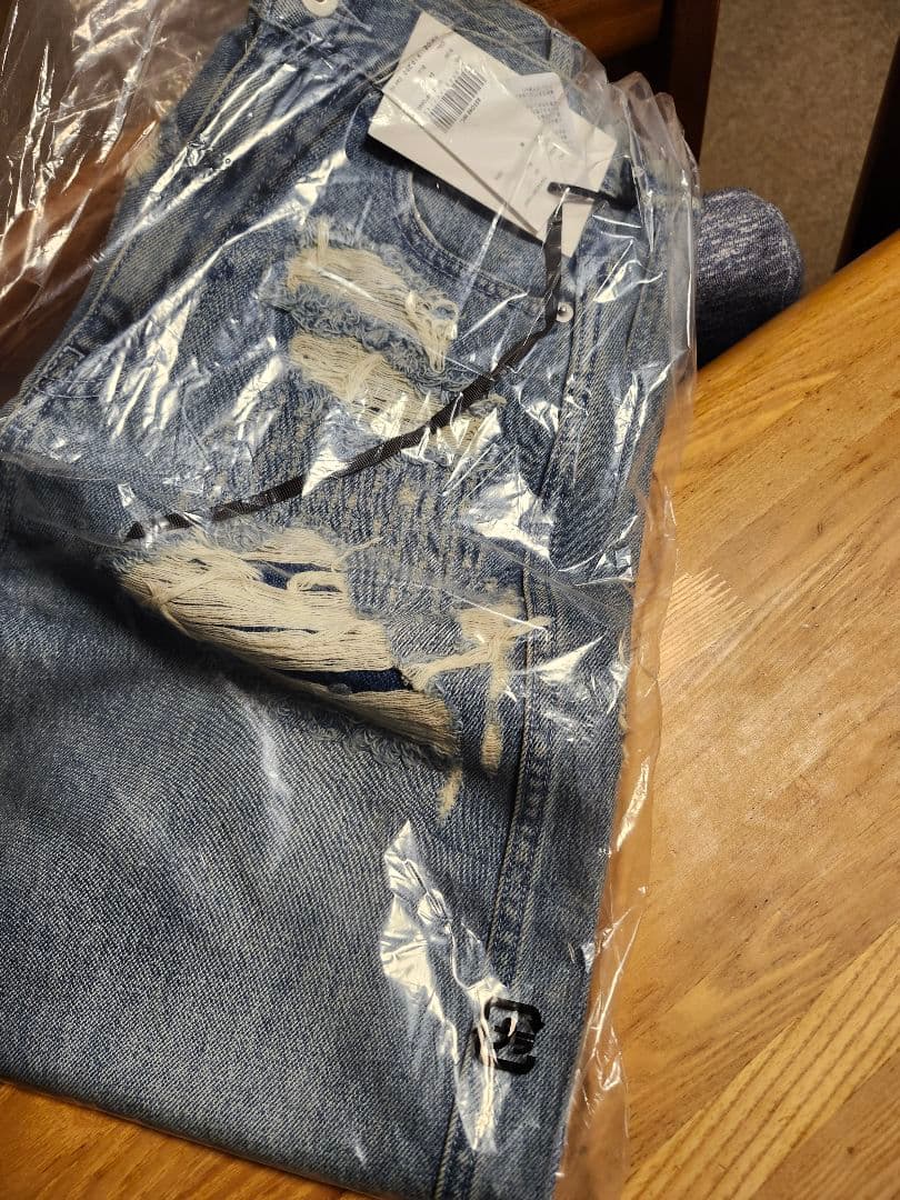 パンツ AmeriVINTAGE UND HARD DAMAGE LOOSE DENIM