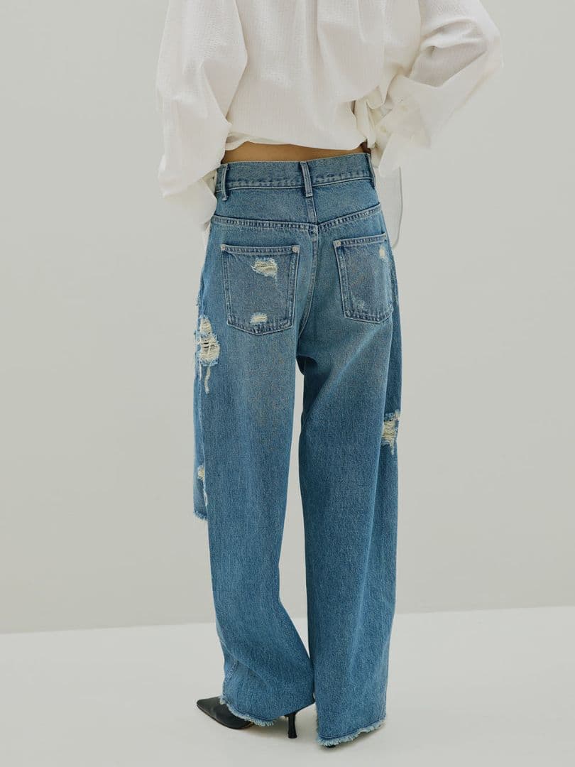 パンツ AmeriVINTAGE UND HARD DAMAGE LOOSE DENIM