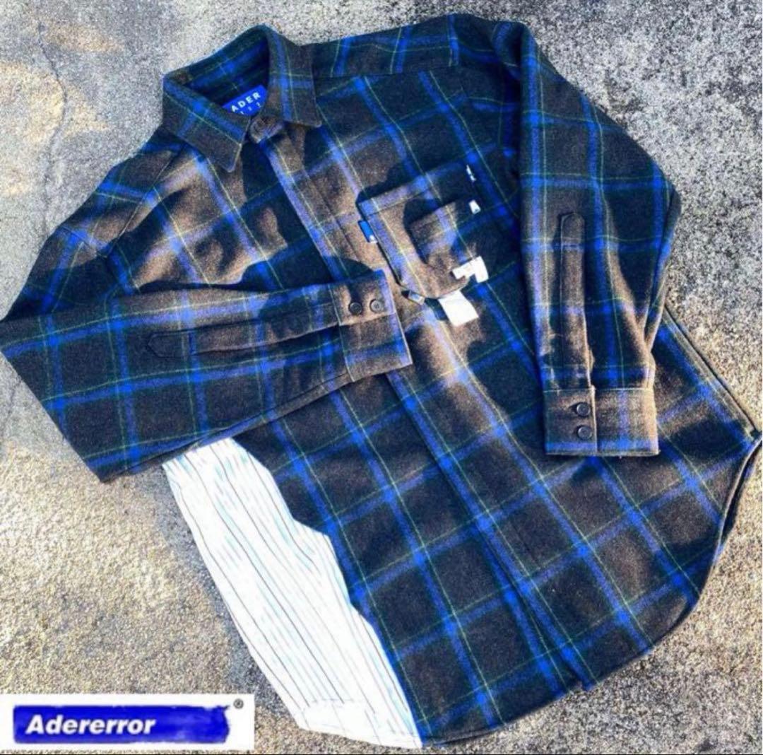 F*読様 希少！！即完売商品です 〈ADER error〉CHECK ST SH