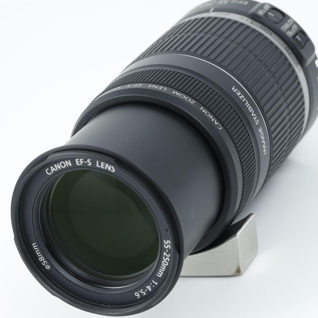 134★EF-S 55-250mm★CANONキヤノン★手ぶれ補正付き