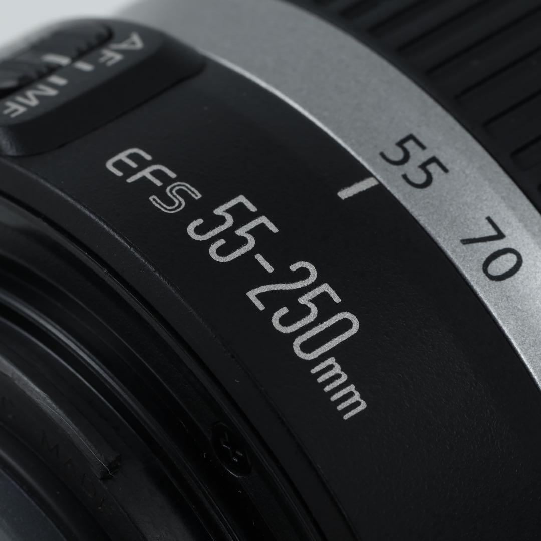 134★EF-S 55-250mm★CANONキヤノン★手ぶれ補正付き