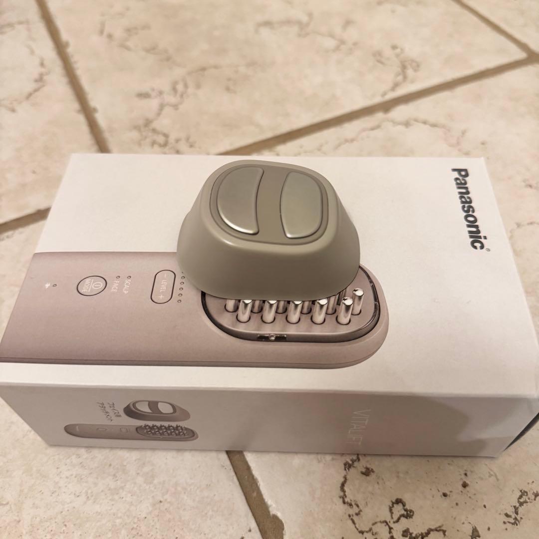 【保証書付き】Panasonic バイタリフト ブラシEH-SP60-H 美顔器