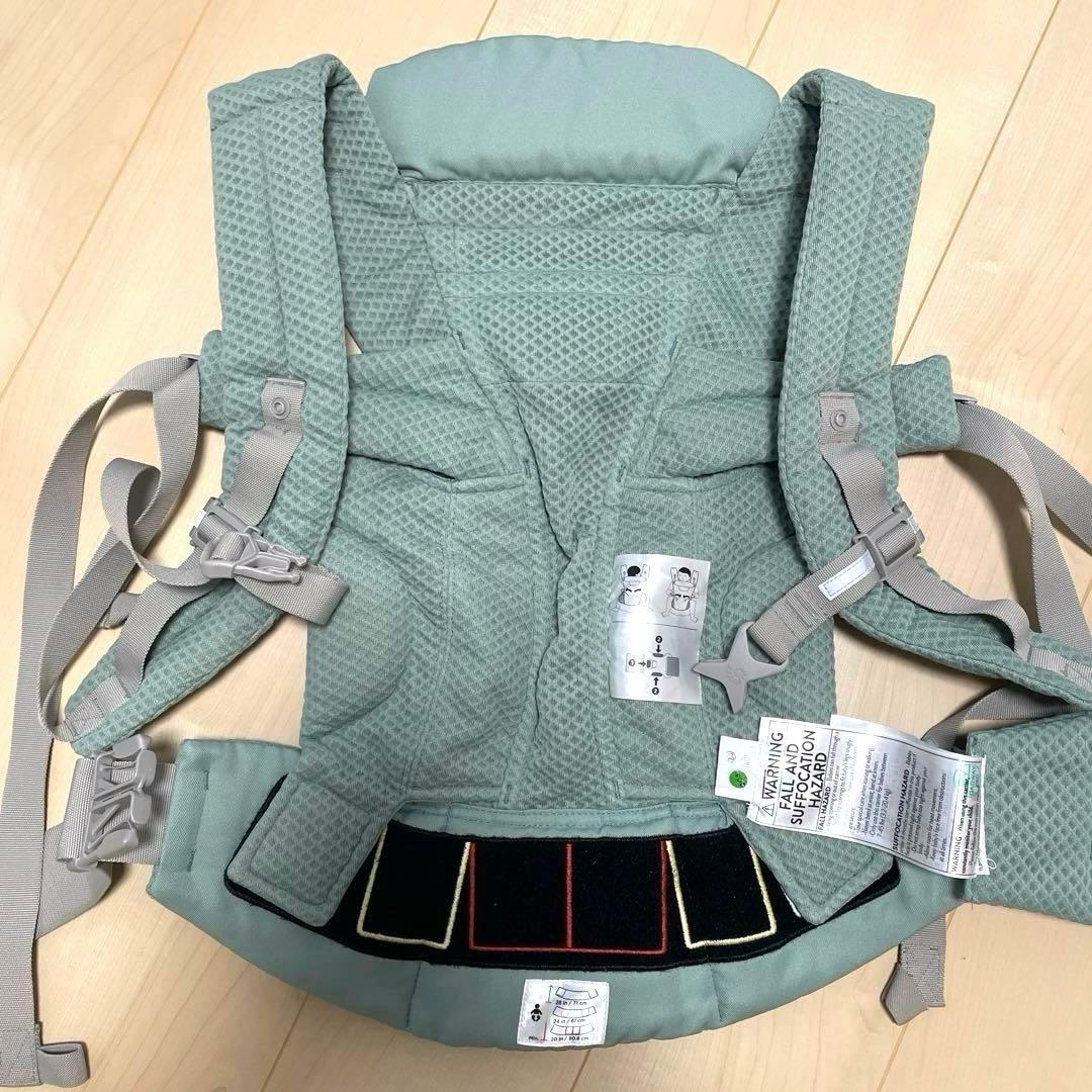 【エルゴベビー】オムニブリーズ 抱っこ紐 限定色 セージグリーン 使用少なめ