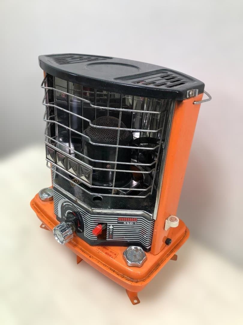 フジカ 石油ストーブ KSG-1 昭和レトロ ビンテージ 260201-3