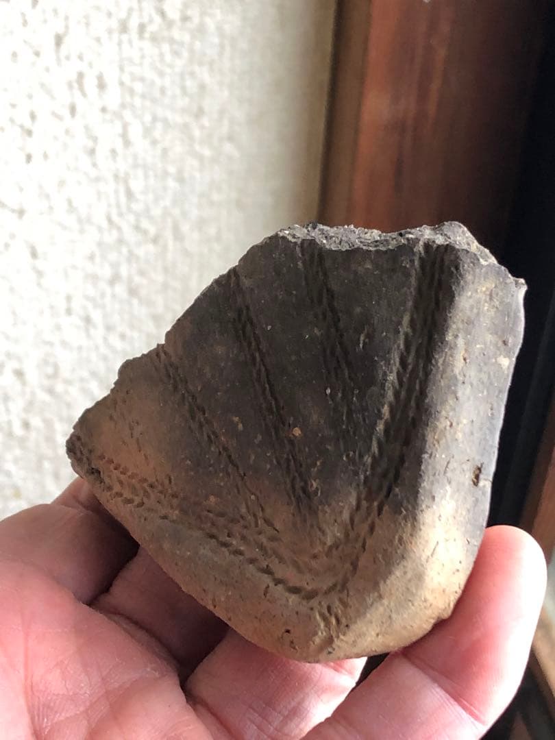 縄文時代の板状土偶のかけら