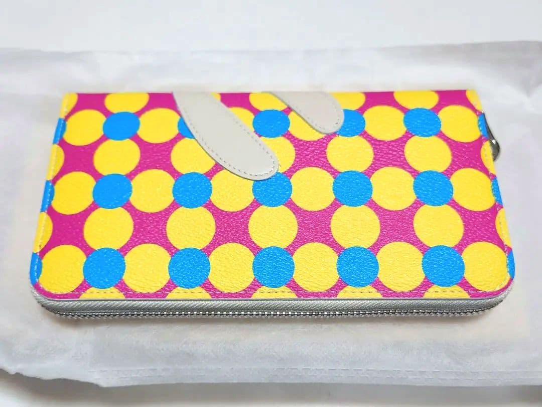 CUNE■ドットロングウォレット■桐箱付き■長財布■定価44000円■新品