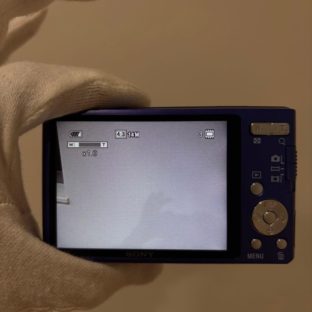 SONY Cyber-shot DSC-W550 極美品 付属品完備 動作確認済