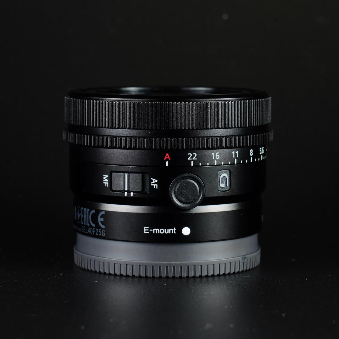 【極美品】SONY SEL40F25G 40mm F2.5G 保護フィルター