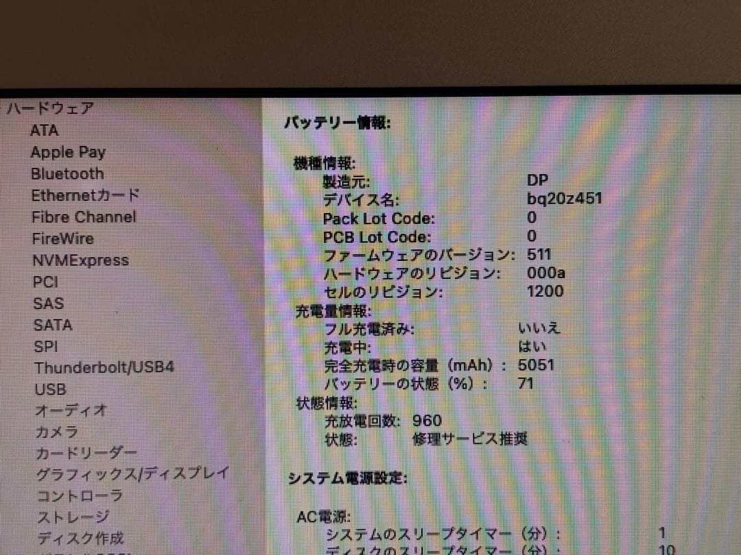 MacBookAir 13.3インチ2013