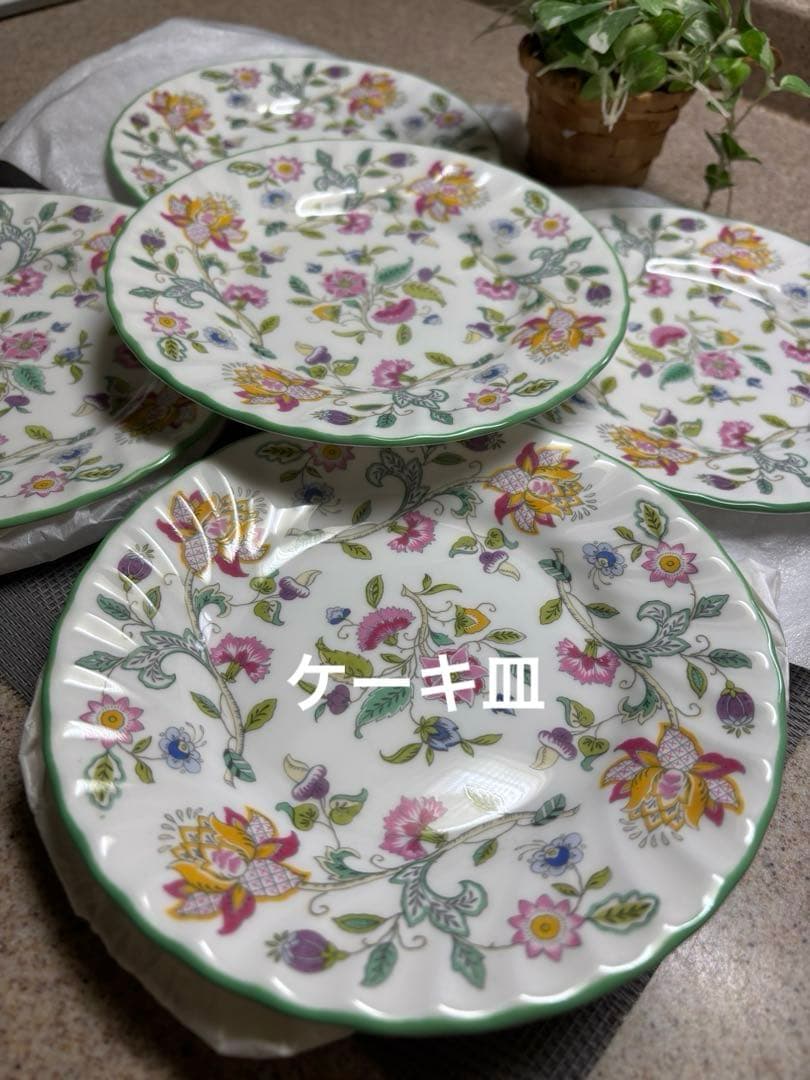 ⭐︎未使用品⭐︎ミントン　ハドンホール　ケーキ皿　デザート皿　5枚セット