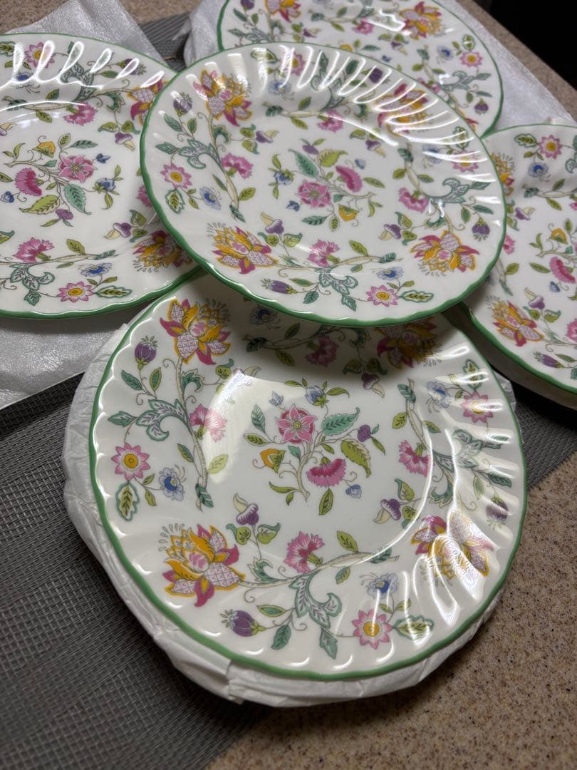⭐︎未使用品⭐︎ミントン　ハドンホール　ケーキ皿　デザート皿　5枚セット