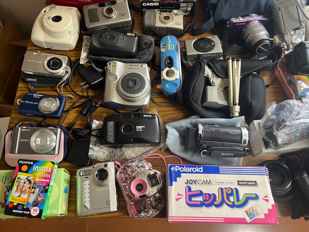 カメラまとめ売り大量！一眼レフカメラ フィルムカメラ ニコンキヤノン　デジカメ