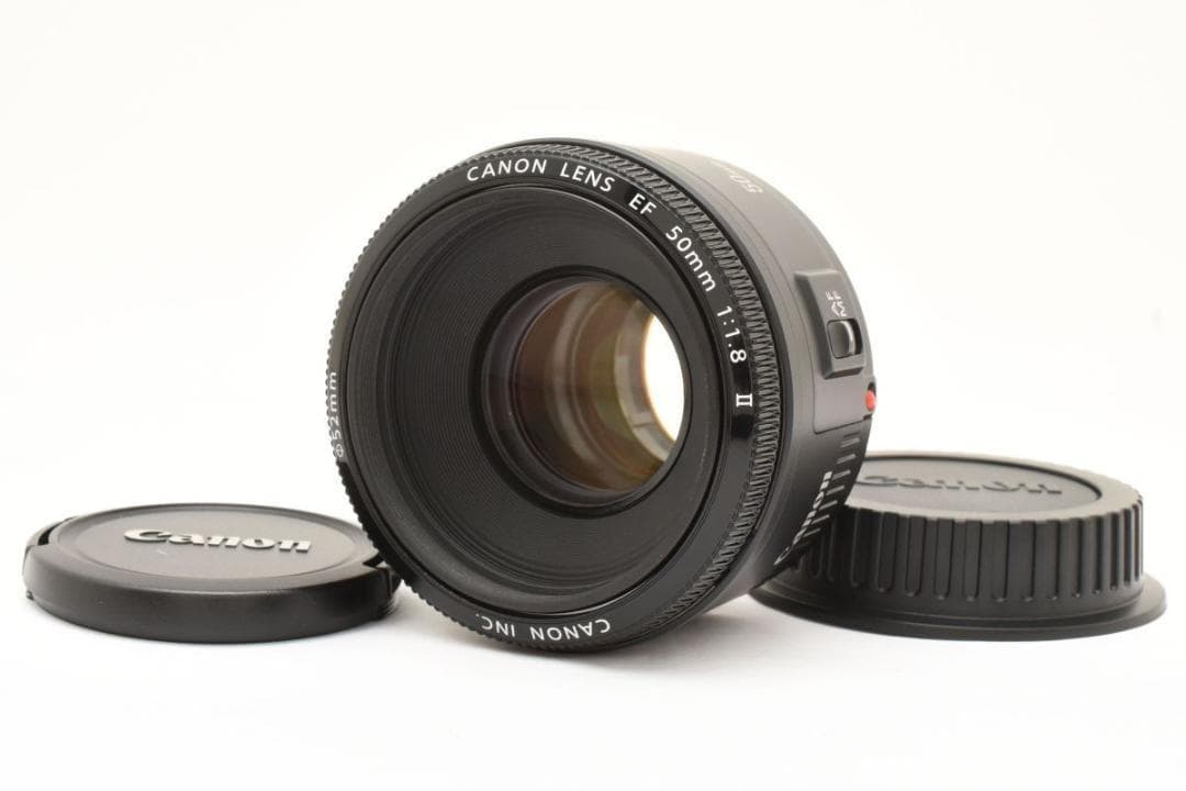 Canon キャノン EF 50mm F1.8 II レンズ デジタル一眼カメラ