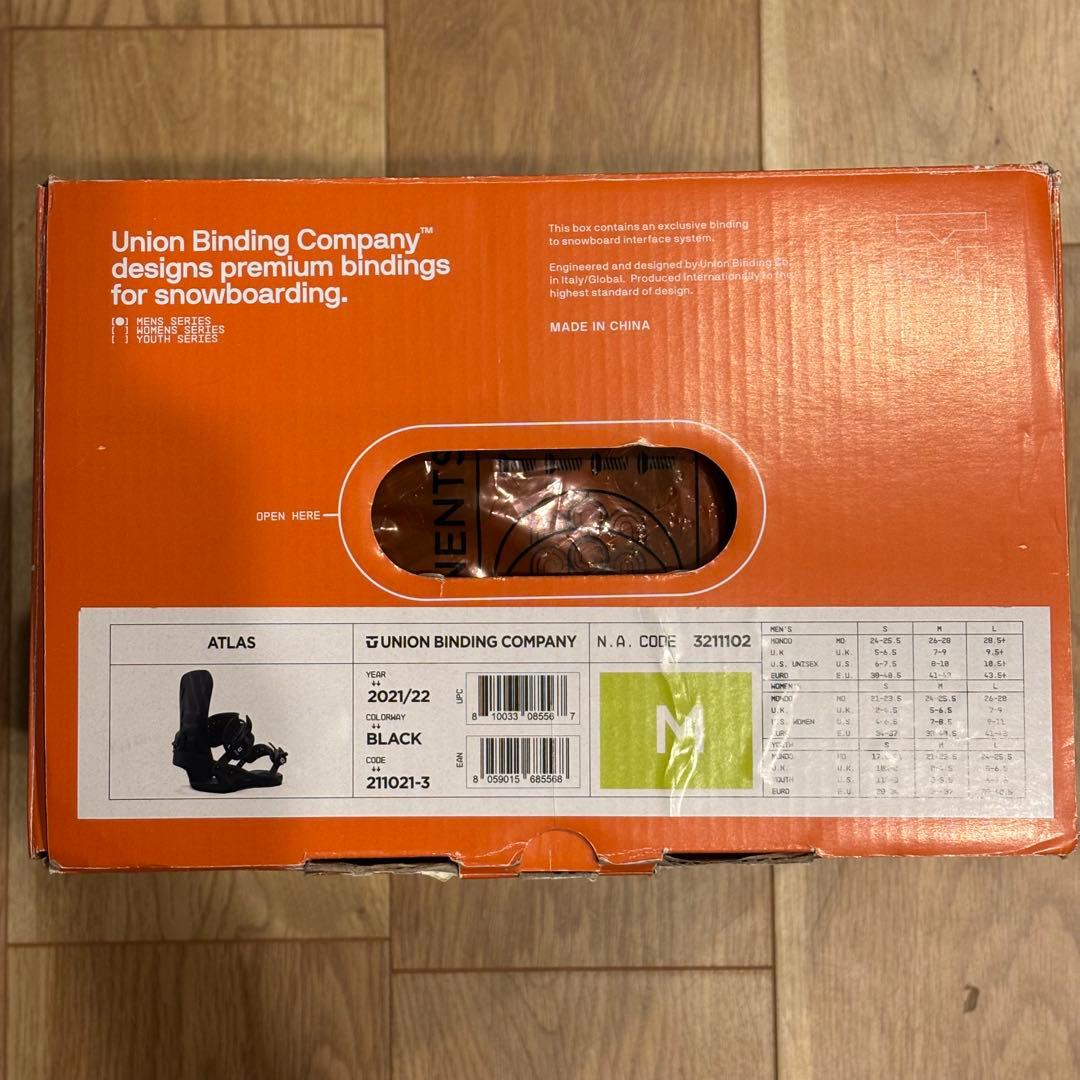 チ*m様 UNION ATLAS ビンディング