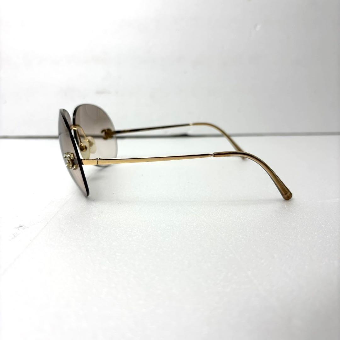 付属品付き✨️CHANEL サングラス リムレス 4108-B