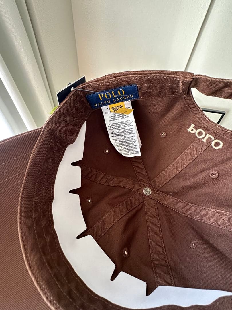 Polo Ralph Lauren Cooper Brownブラウン キャップ