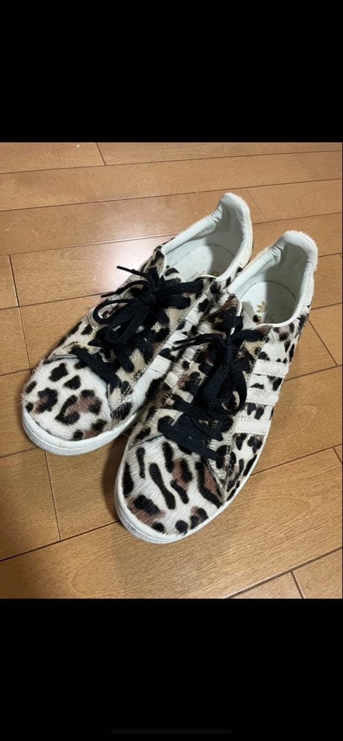 【状態良好！】adidas ヒョウ柄 スニーカー