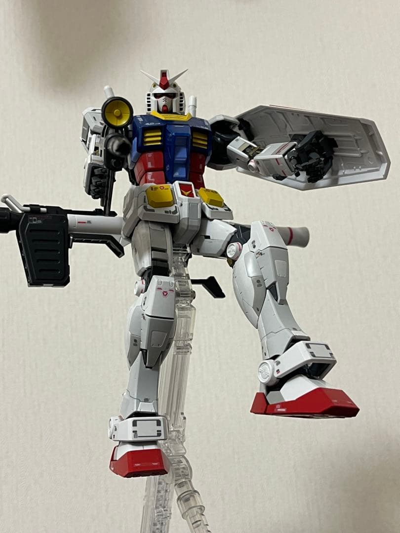 た*う様 MG RX-78-2 ガンダム 1/100 部分塗装完成品