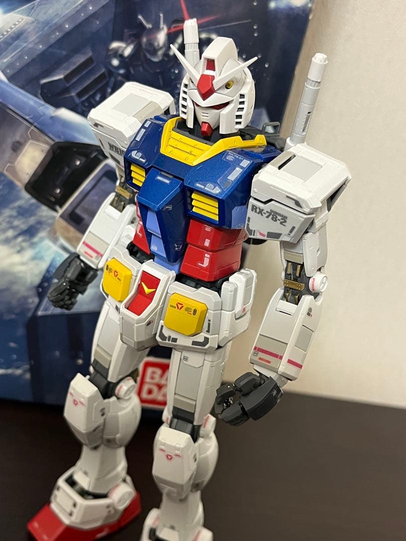 た*う様 MG RX-78-2 ガンダム 1/100 部分塗装完成品