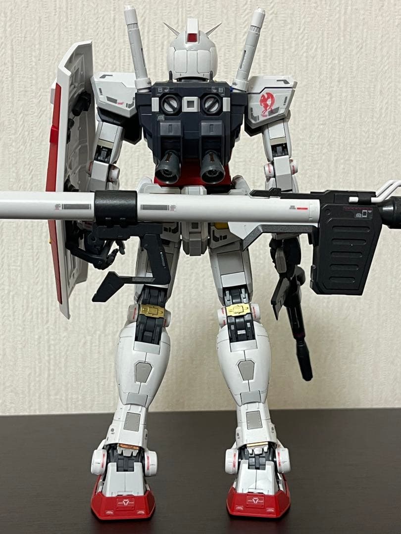 た*う様 MG RX-78-2 ガンダム 1/100 部分塗装完成品