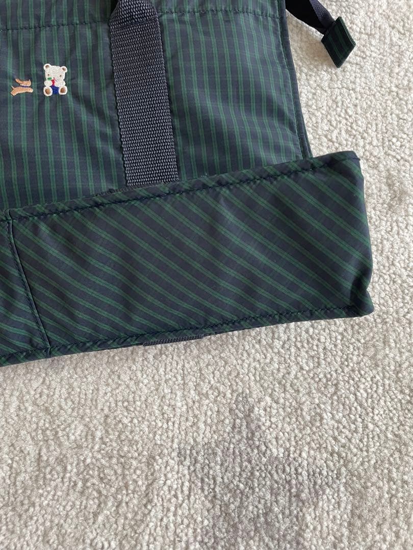 familiar ファミリア レッスンバッグ 大 ブラックウォッチ　週末セール