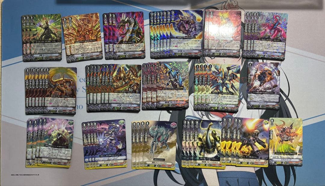 【VG】Vスタン まとめ売り(構築デッキ6個+追加パーツ有+ギフトマーカー)