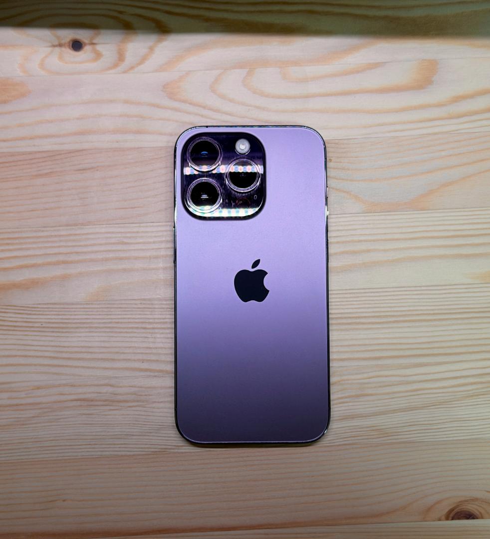 iPhone14 Pro ディープパープル 128GB 電池残量82%