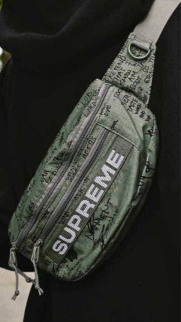 バッグ Supreme Field Waist Bag \"Olive Gonz\"