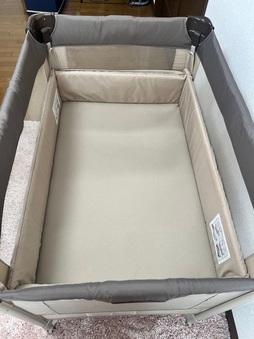 ⭐︎お値下げ　未使用　アップリカ　ココネルエアー　ベビーベッド 折りたたみ　収納袋
