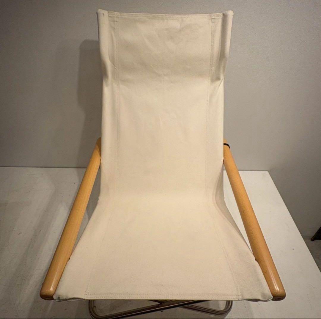 ニーチェアエックス オットマン セット [ホワイト ナチュラル]