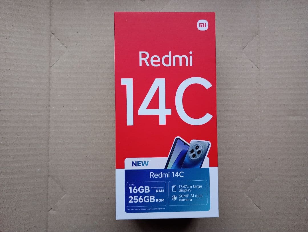 スマートフォン本体 Xiaomi Redmi 14C RAM8GB/ROM256GB