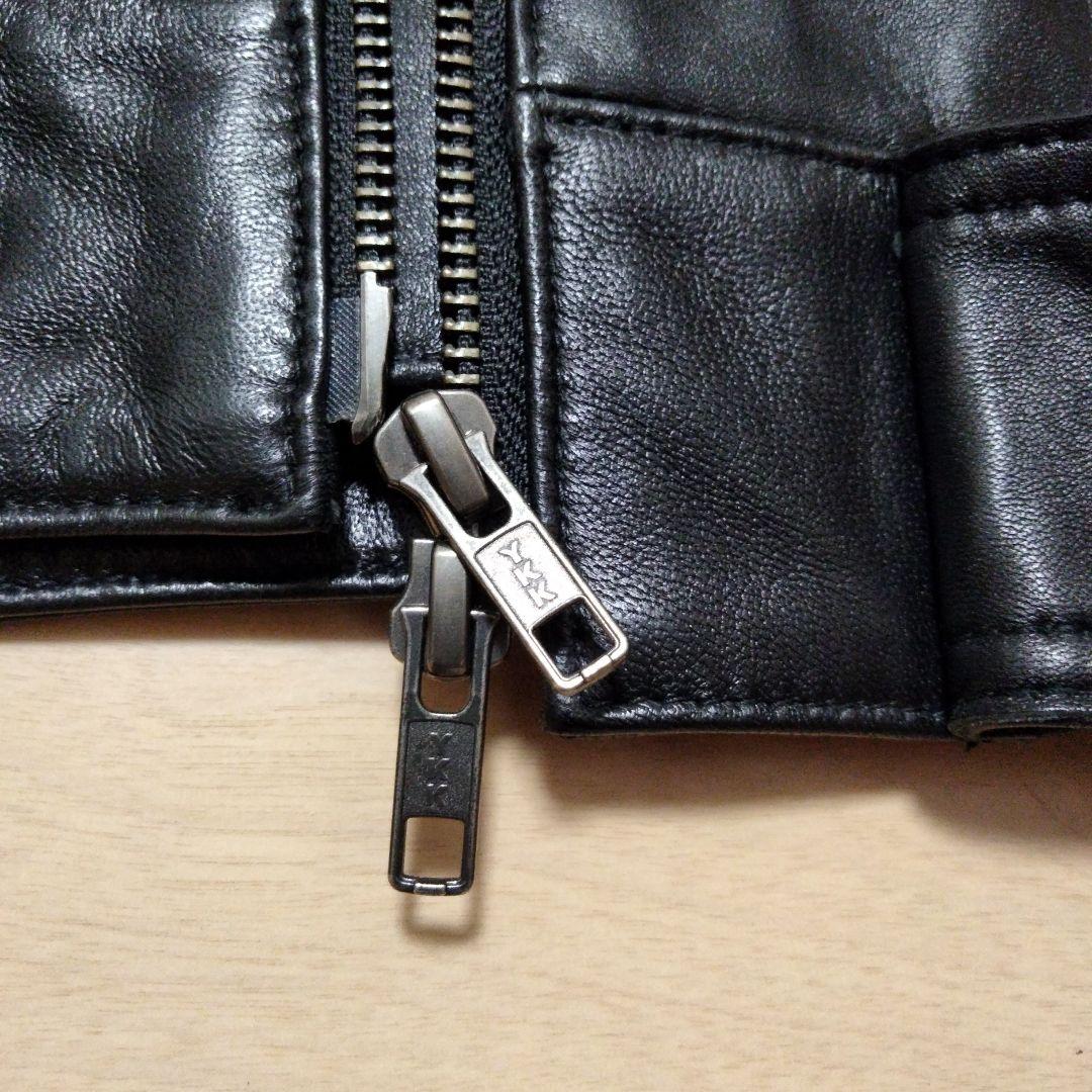 Yoshi☆【リューグーレザーズ】ラムレザーシングルライダースジャケット