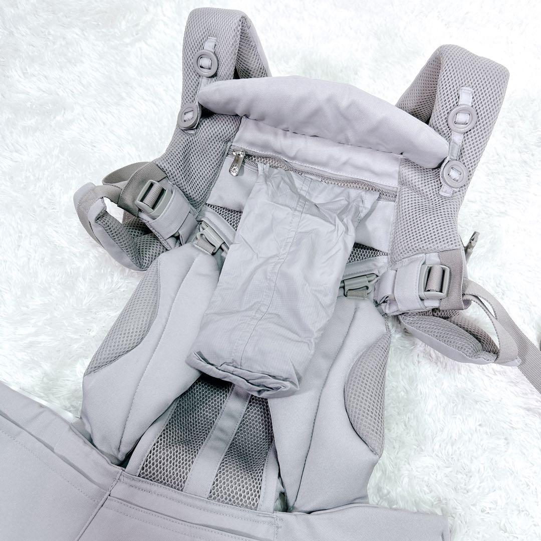 【美品】エルゴベビー 抱っこ紐 オムニ360 クールエア　グレー 箱 説明書付