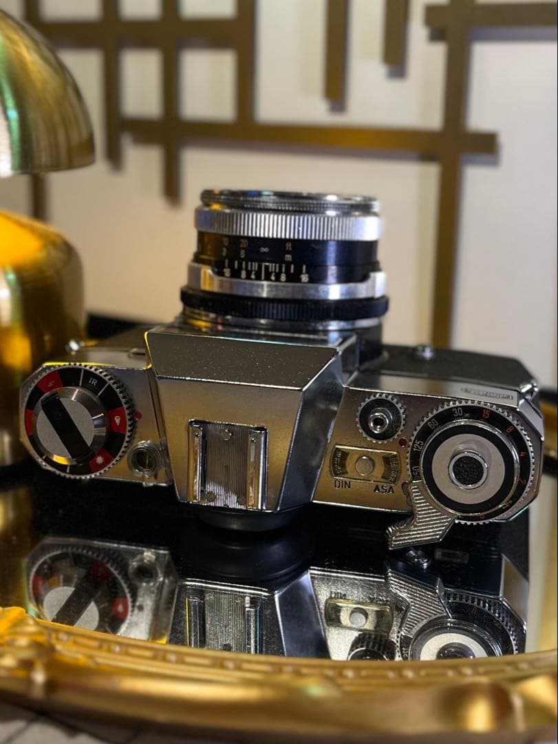 ZEISS IKON icarex 35S ＋Tessar50/2.8＋革ケース