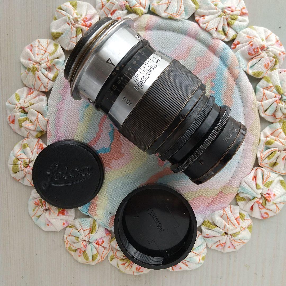 ELMAR-L 90mmF4ブラックペイント