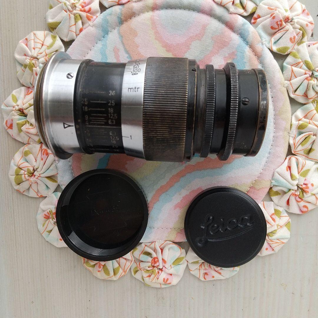 ELMAR-L 90mmF4ブラックペイント