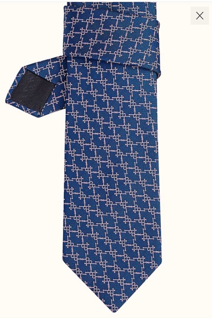 エルメス ネクタイ《乗馬のサーキット》新品　未使用